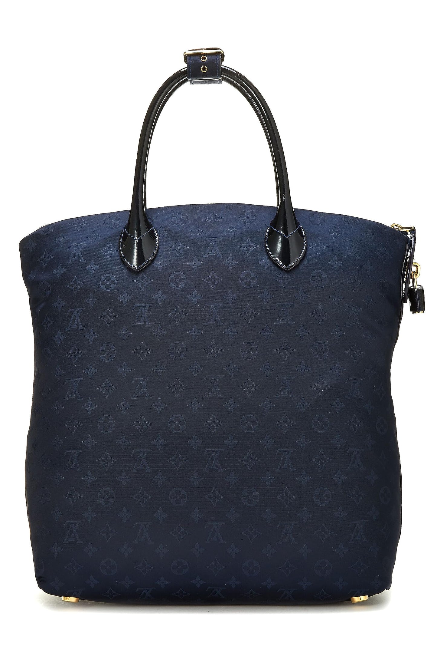 Louis Vuitton, Pre-Loved Marine Blue Monogram Desire Vertical Lockit MM, Navy