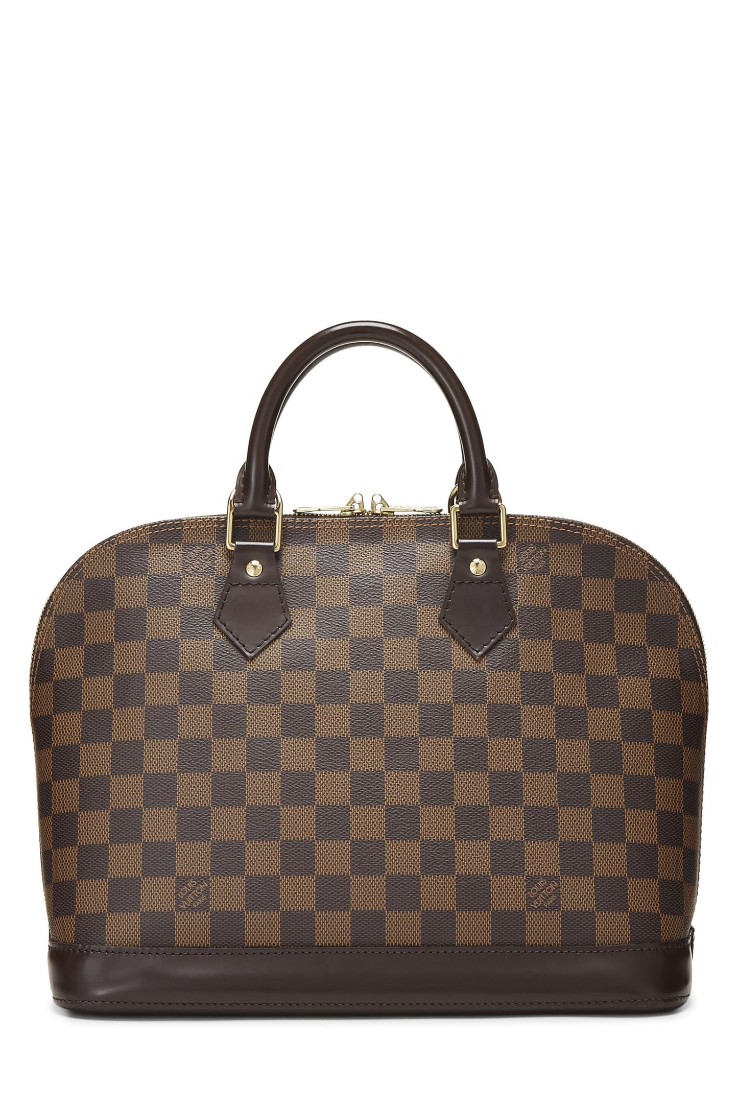 Louis Vuitton, Pre-Loved Damier Ebene Alma PM, Brown