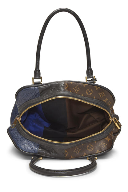 Louis Vuitton, sac fourre-tout Marine Blocks Monogram d'occasion, multicolore