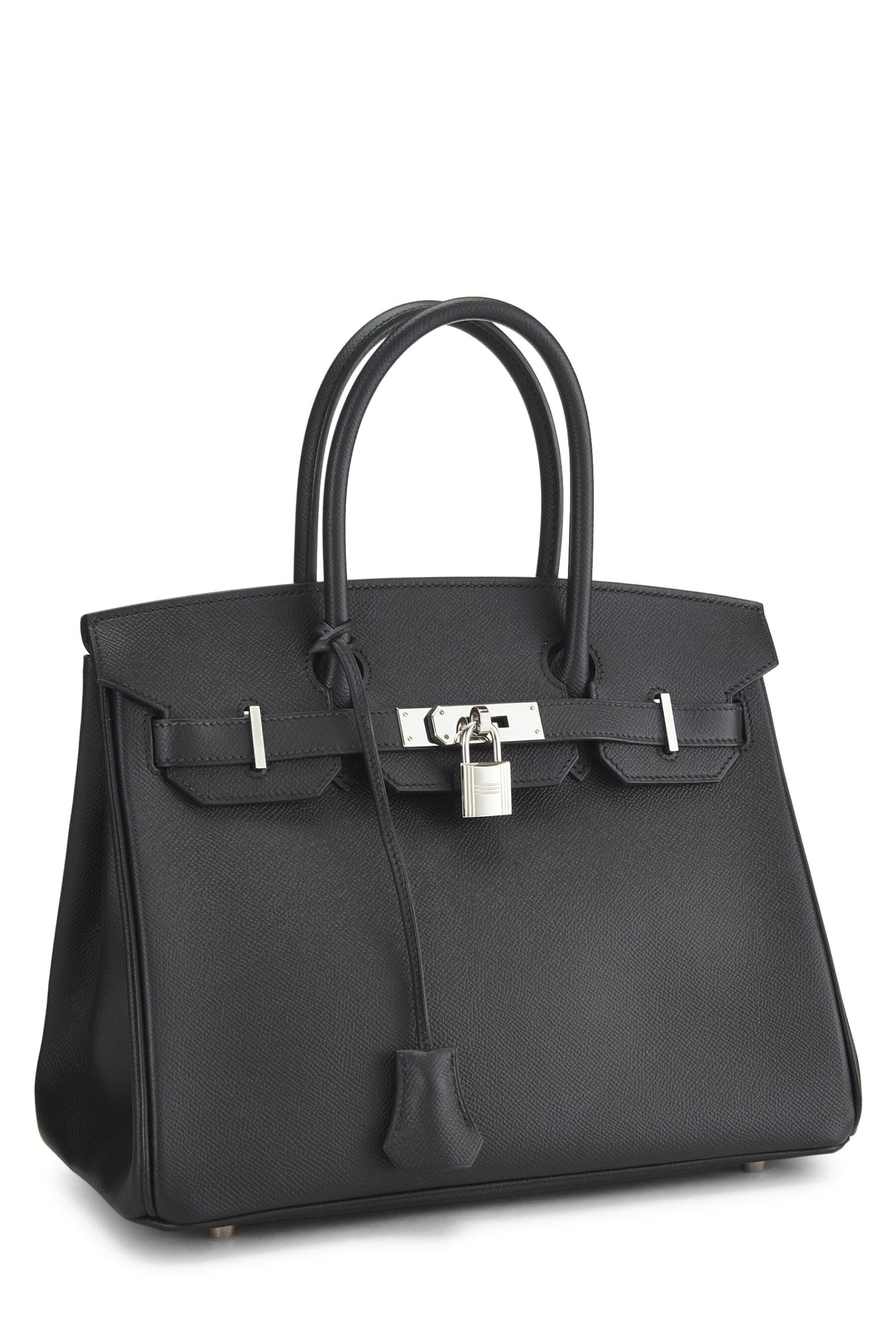 Hermès, Birkin Epsom 30 noir d'occasion, noir