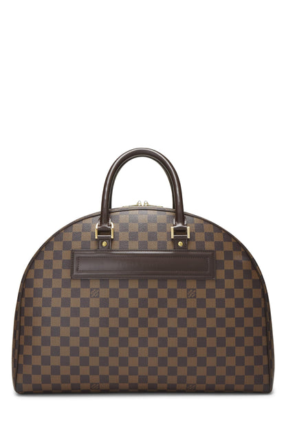 Louis Vuitton, Pre-Loved Damier Ebene Nolita XL, Marrón