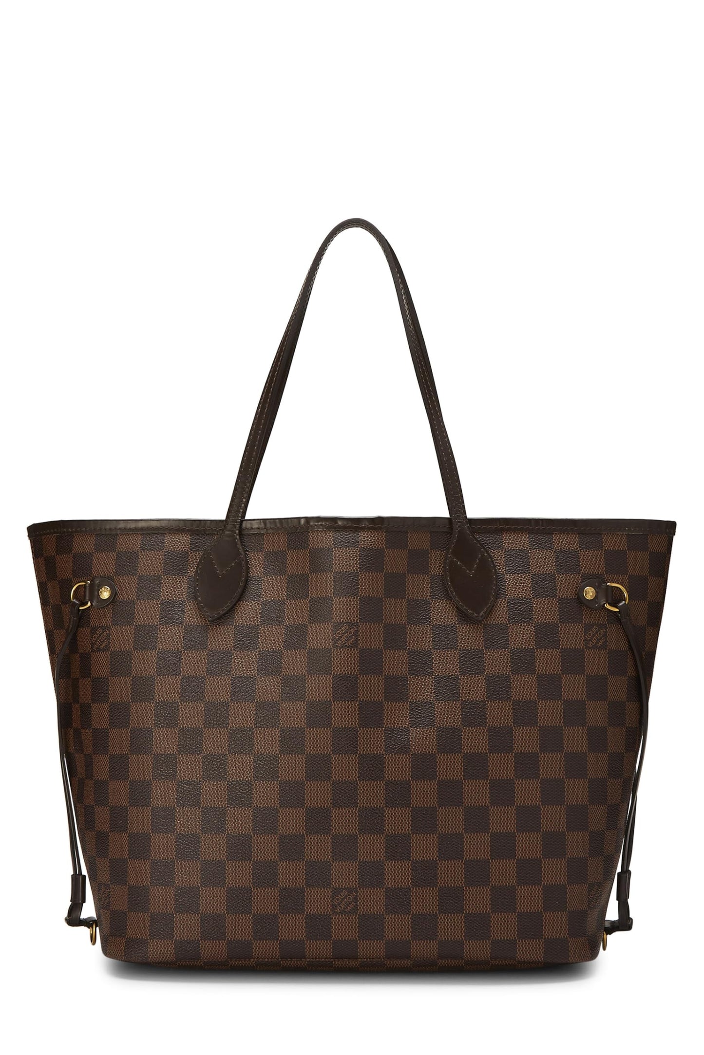 Louis Vuitton, Damier Ebene Neverfull MM NM d'occasion, marron