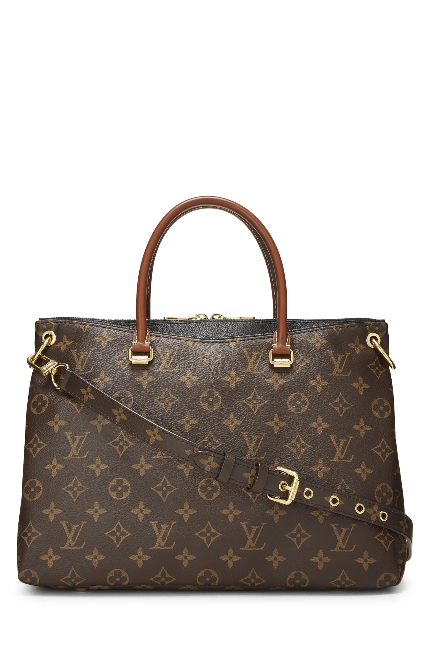 Louis Vuitton, Pre-Loved Black Monogram Canvas Pallas, Black