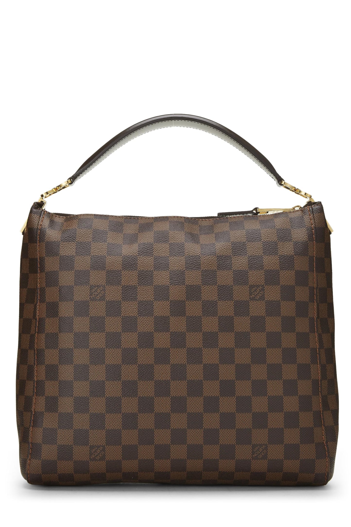 Louis Vuitton, Pre-Loved Damier Ebene Portobello PM, Marrón