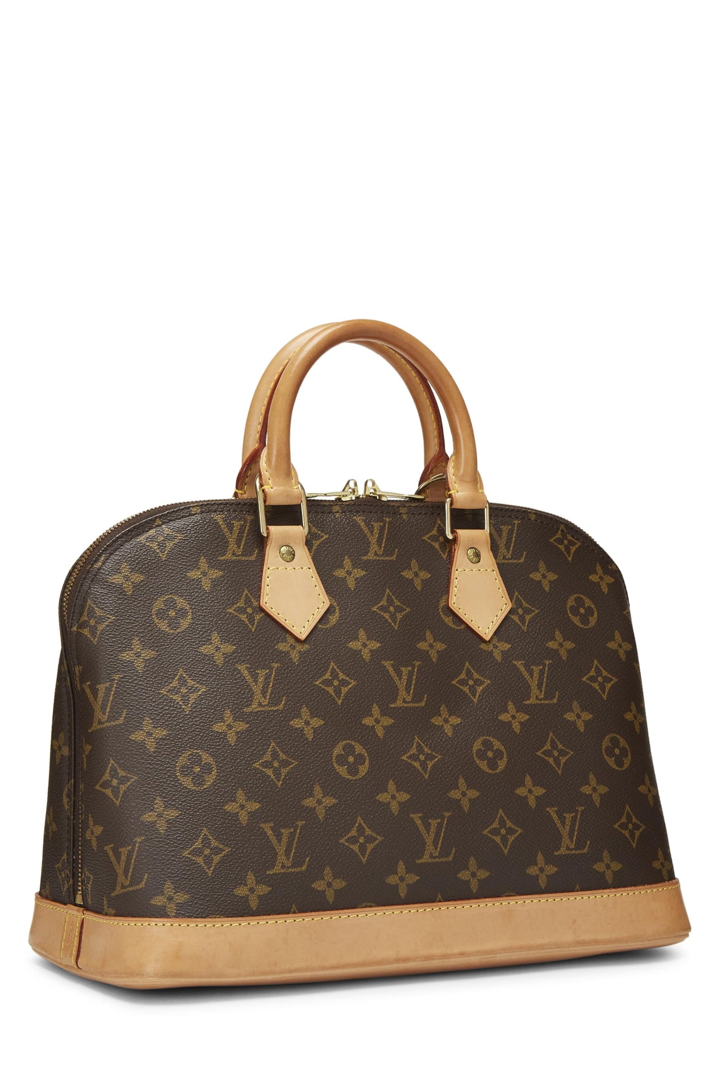 Louis Vuitton, Pre-Loved Monogram Canvas Alma PM, Brown