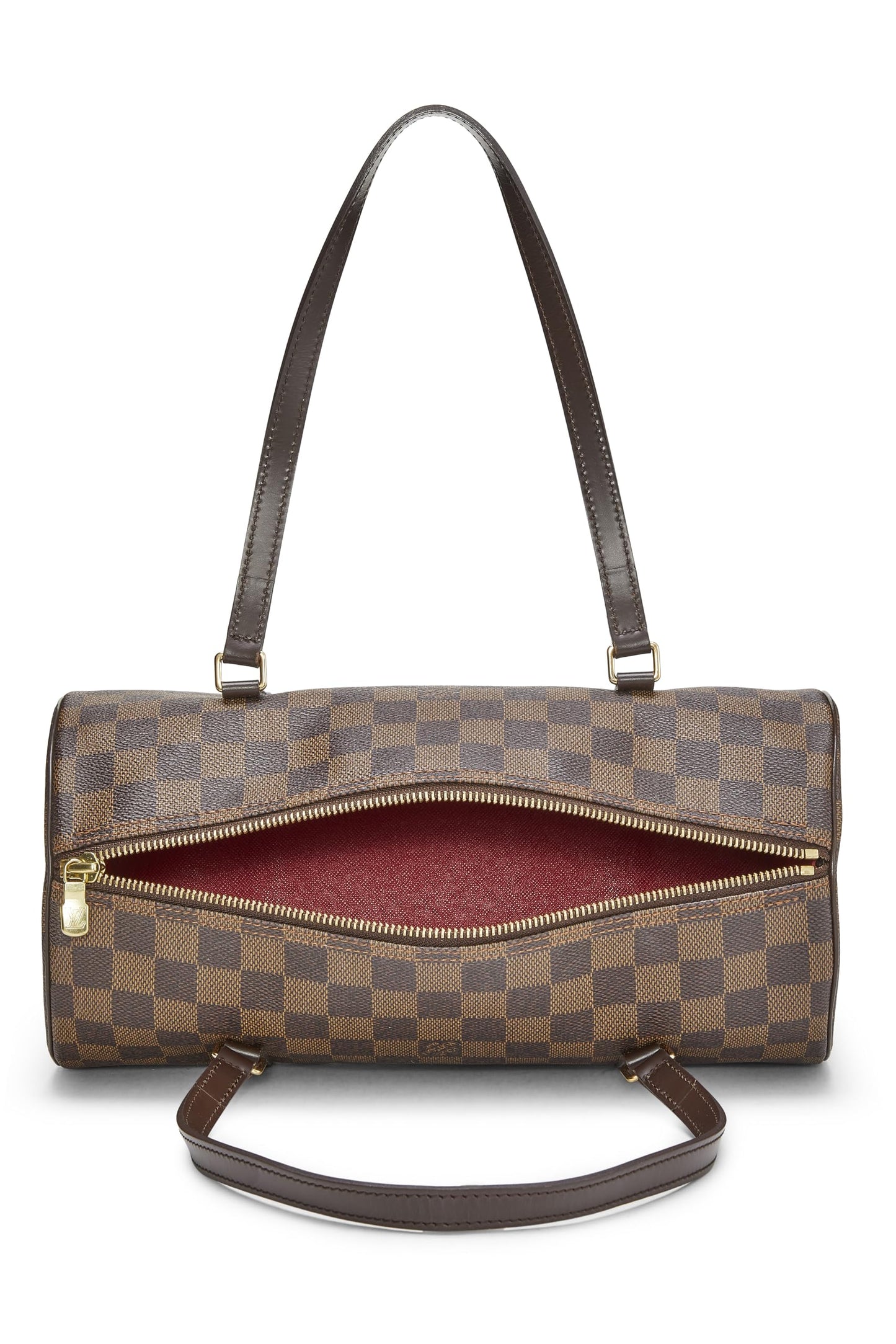 Louis Vuitton, Juego pre-amado Damier Ebene Papillon 30 y mini, marrón