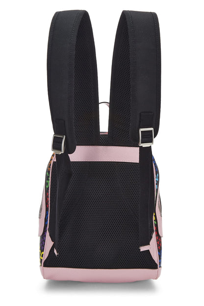 Gucci, Mochila psicodélica GG Supreme multicolor Pre-Loved pequeña, Multi