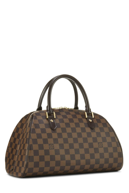 Louis Vuitton, Damier Ebene Ribera MM pré-aimé, Marron