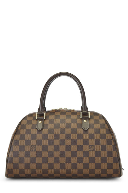 Louis Vuitton, Damier Ebene Ribera MM pré-aimé, Marron