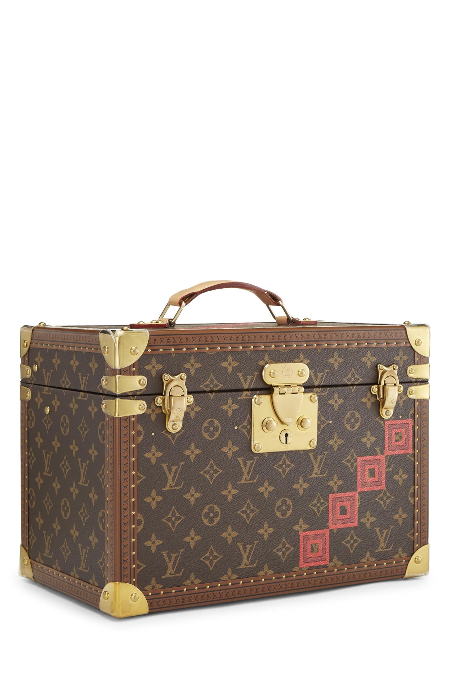 Louis Vuitton, Boîte Pharmacie en toile Monogram pré-aimée, Marron