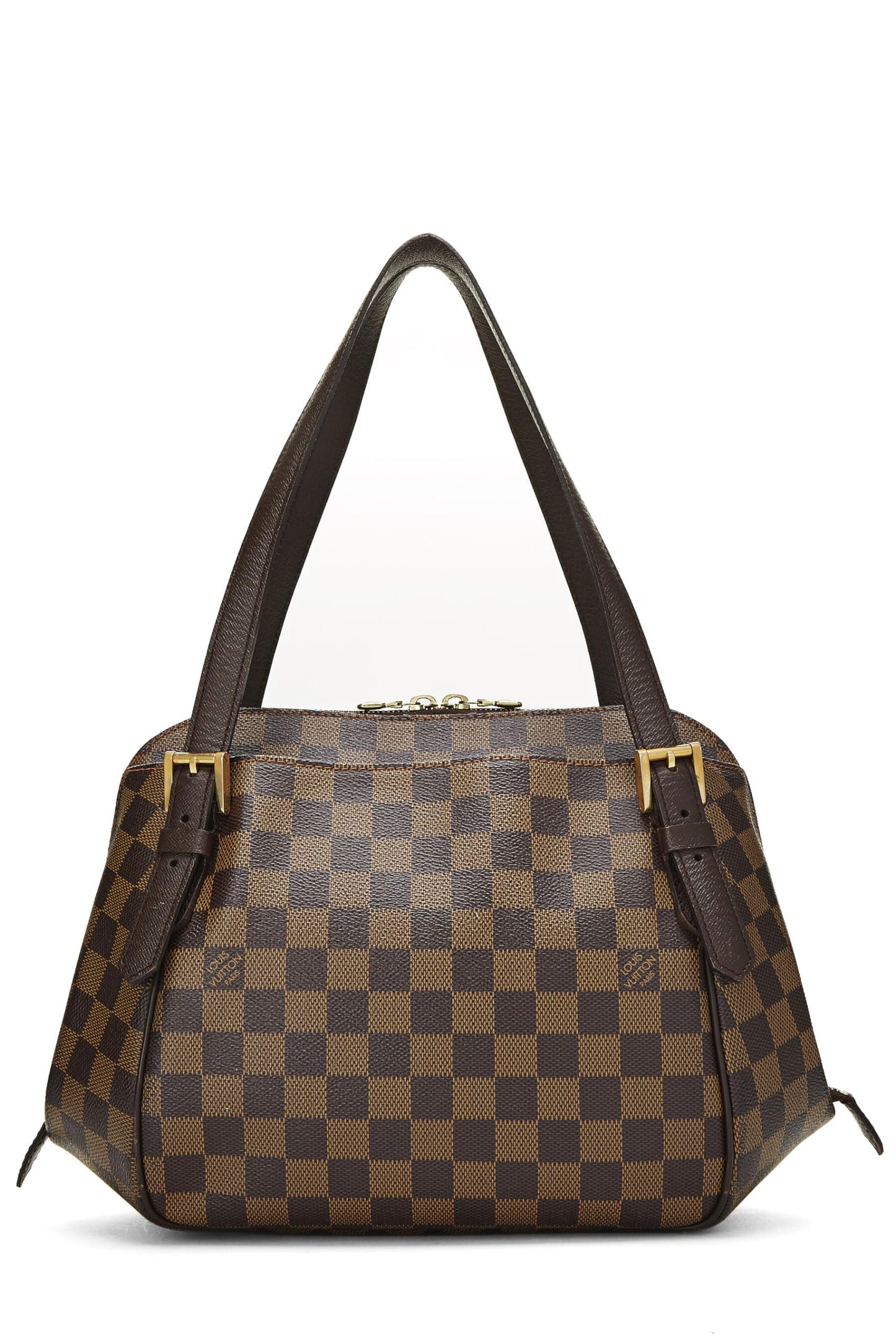 Louis Vuitton, Pre-Loved Damier Ebene Belem MM, Brown