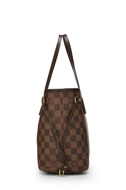 Louis Vuitton, Damier Ebene Neverfull PM d'occasion, marron