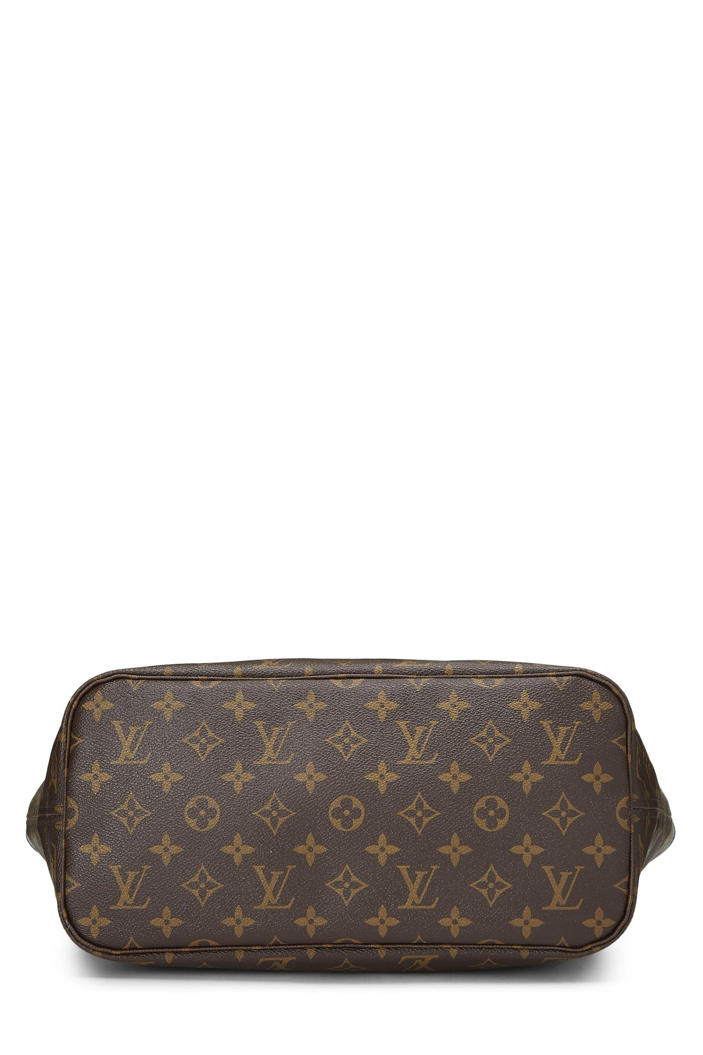 Louis Vuitton, toile monogram bleue d'occasion Ikat Flower Neverfull MM, bleu