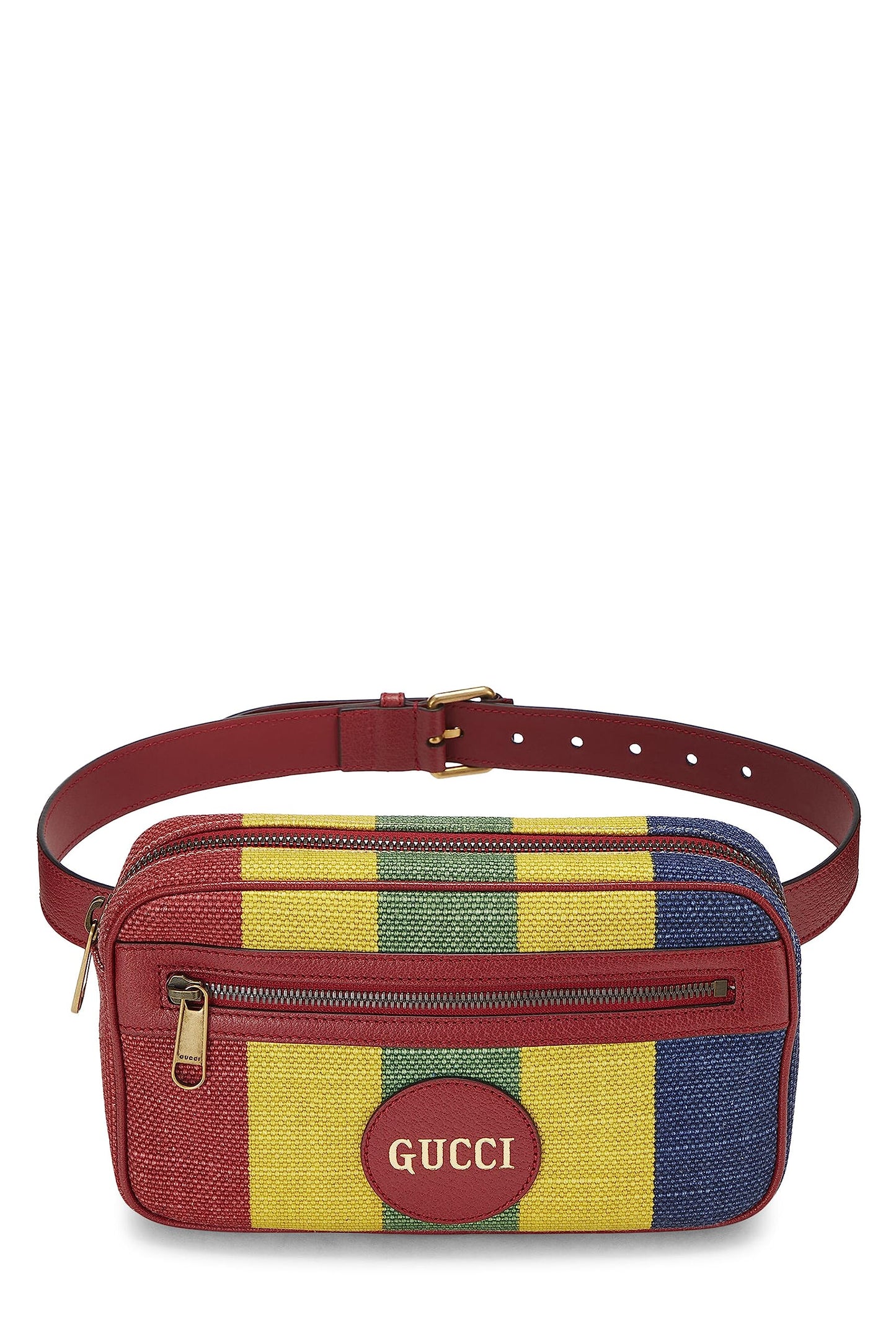 Gucci, sac ceinture Baiadera en toile multicolore d'occasion, multicolore