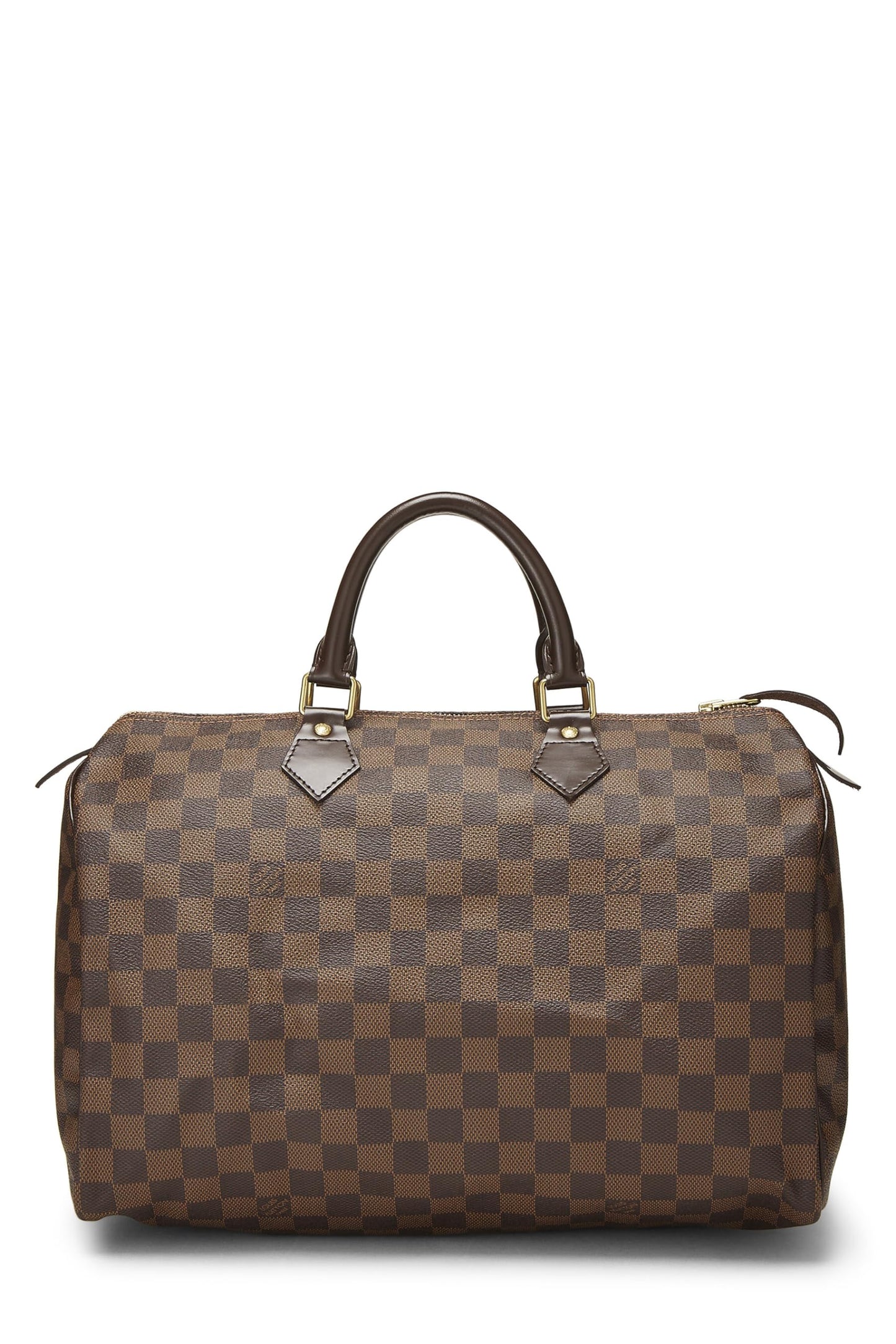 Louis Vuitton, Damier Ebene Speedy 35 usado, Marrón