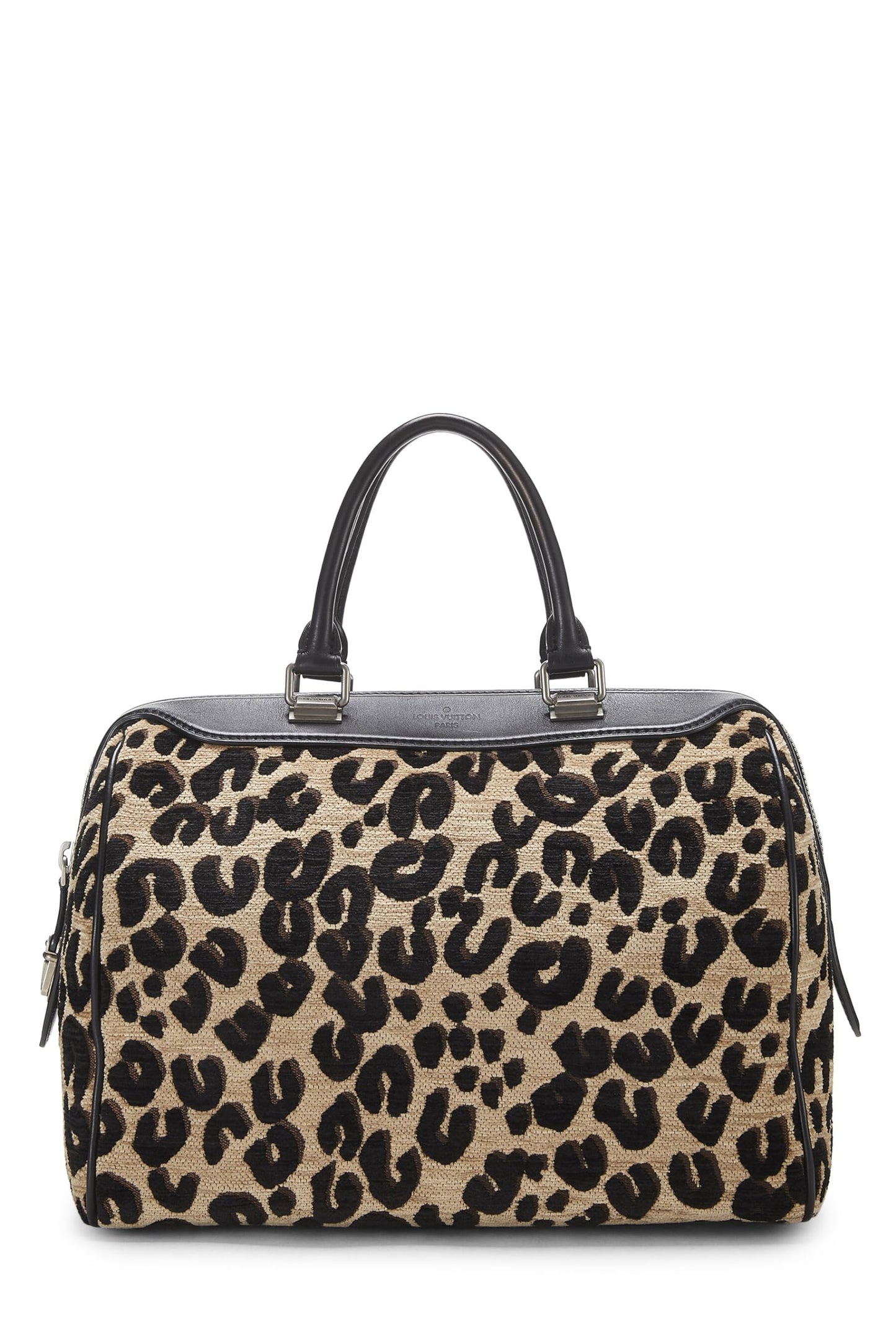 Louis Vuitton, Stephen Sprouse x Louis Vuitton Leopard Speedy 30 d'occasion, noir