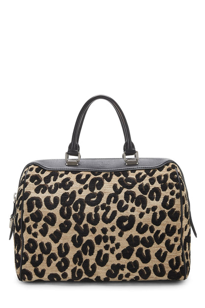 Louis Vuitton, Stephen Sprouse x Louis Vuitton Leopard Speedy 30 d'occasion, noir