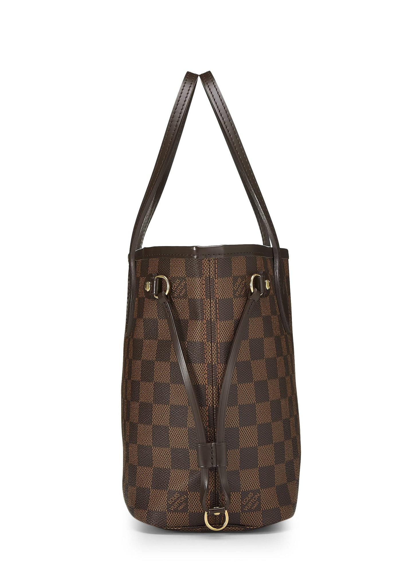 Louis Vuitton, Damier Ebene Neverfull PM pre-amado, Marrón