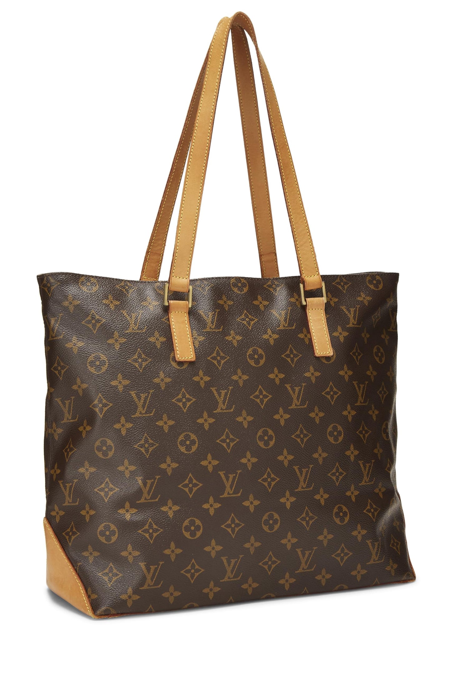 Louis Vuitton, Pre-Loved Monogram Canvas Cabas Mezzo, Brown