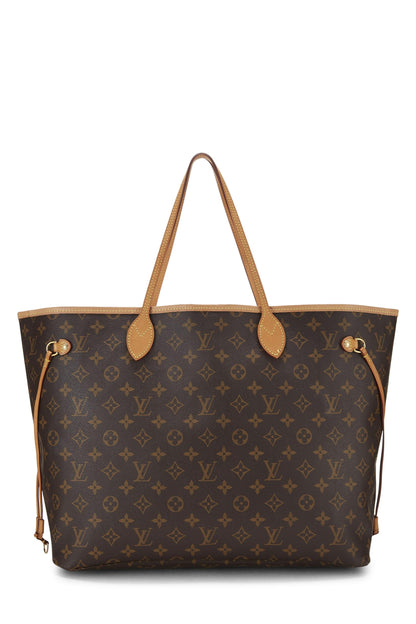 Louis Vuitton, Pre-Loved Monogram Canvas Neverfull GM, Pink