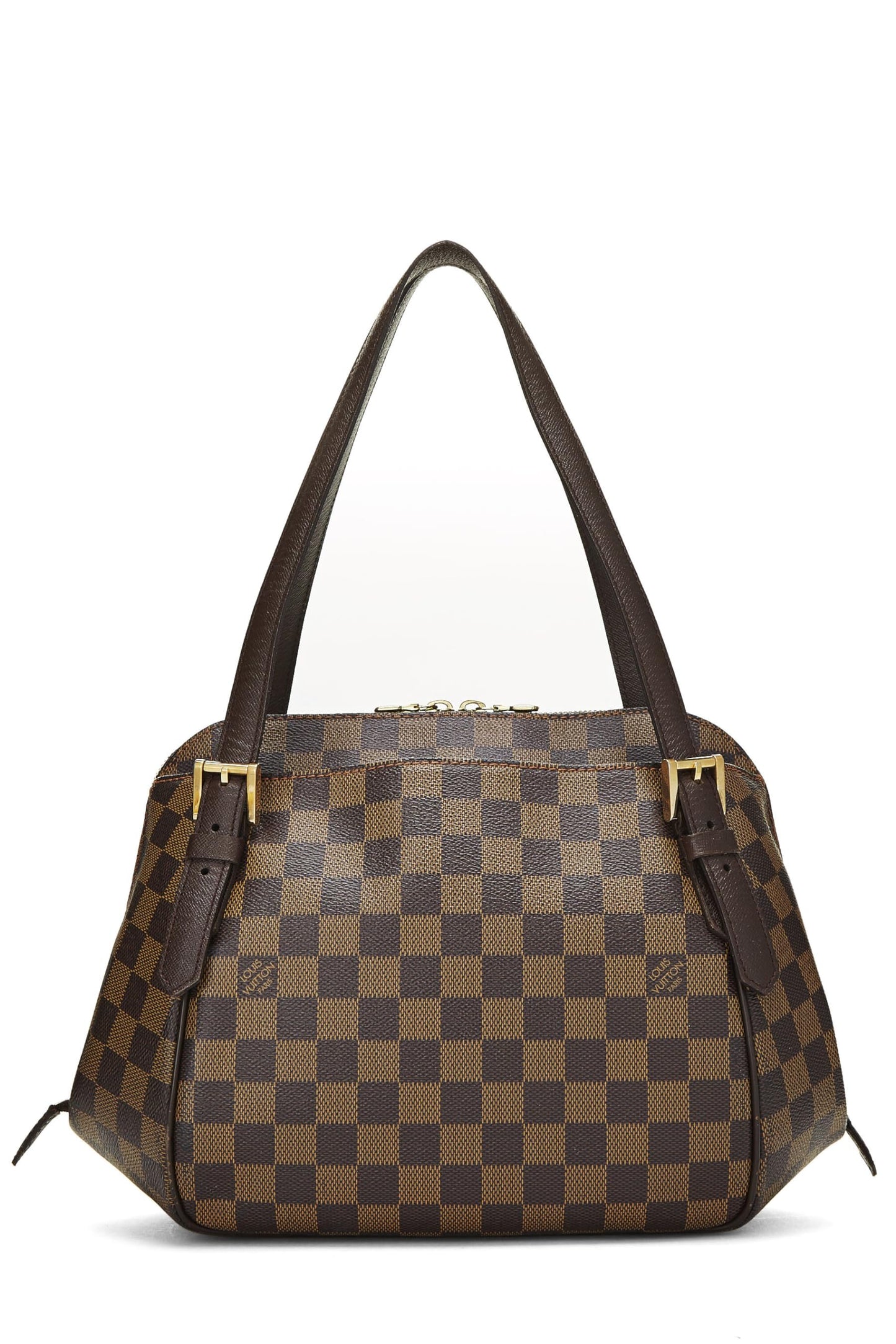 Louis Vuitton, Pre-Loved Damier Ebene Belem MM, Brown