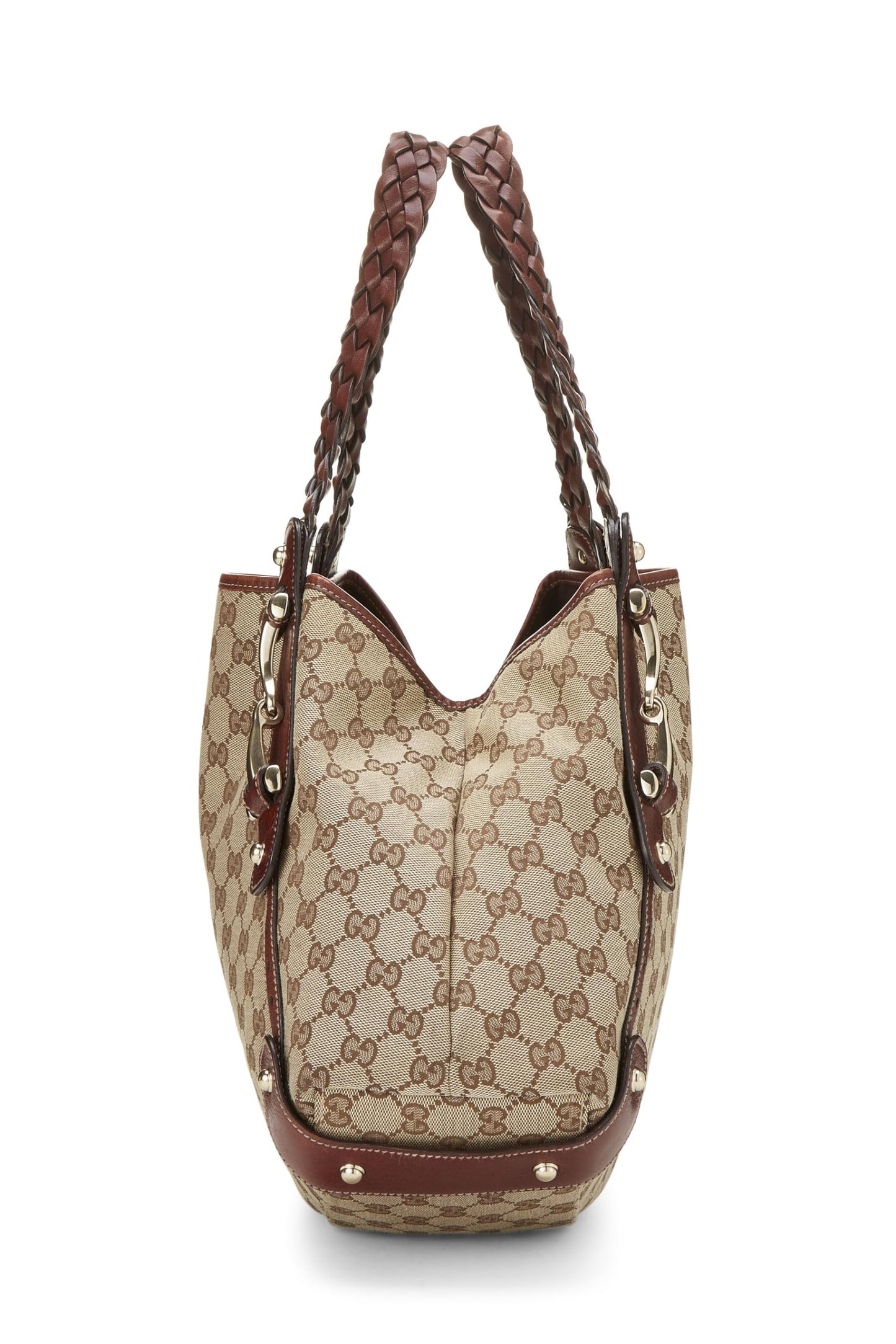 Gucci, sac fourre-tout Pelham en toile GG d'origine, grand modèle, marron