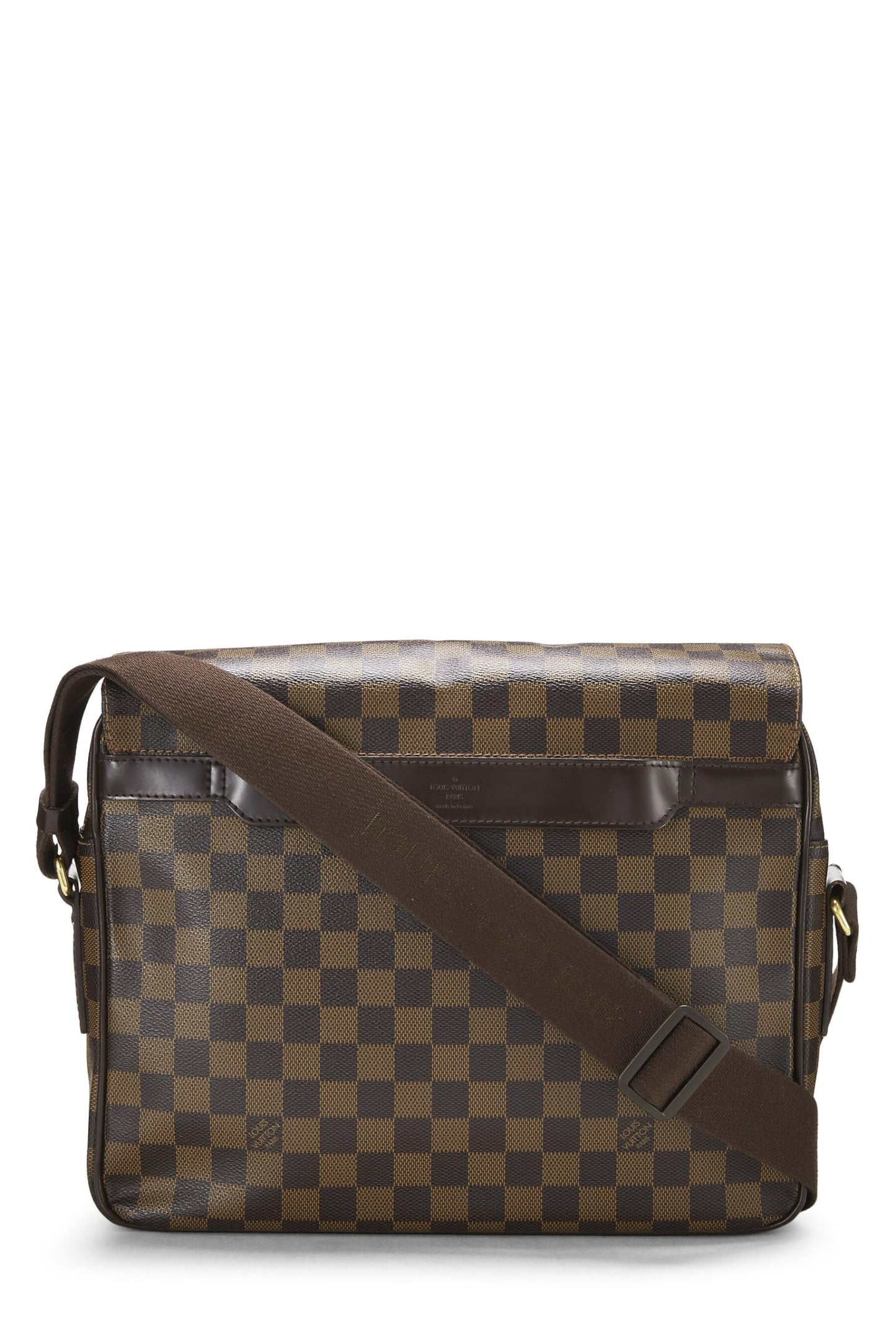 Louis Vuitton, Damier Ebene Shelton MM d'occasion, marron