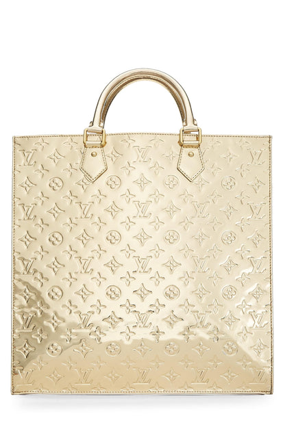 Louis Vuitton, Sac Plat Miroir Monogram Doré Pré-Aimé, Or