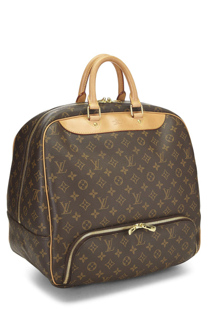 Louis Vuitton, Evasion MM en toile Monogram d'occasion, marron