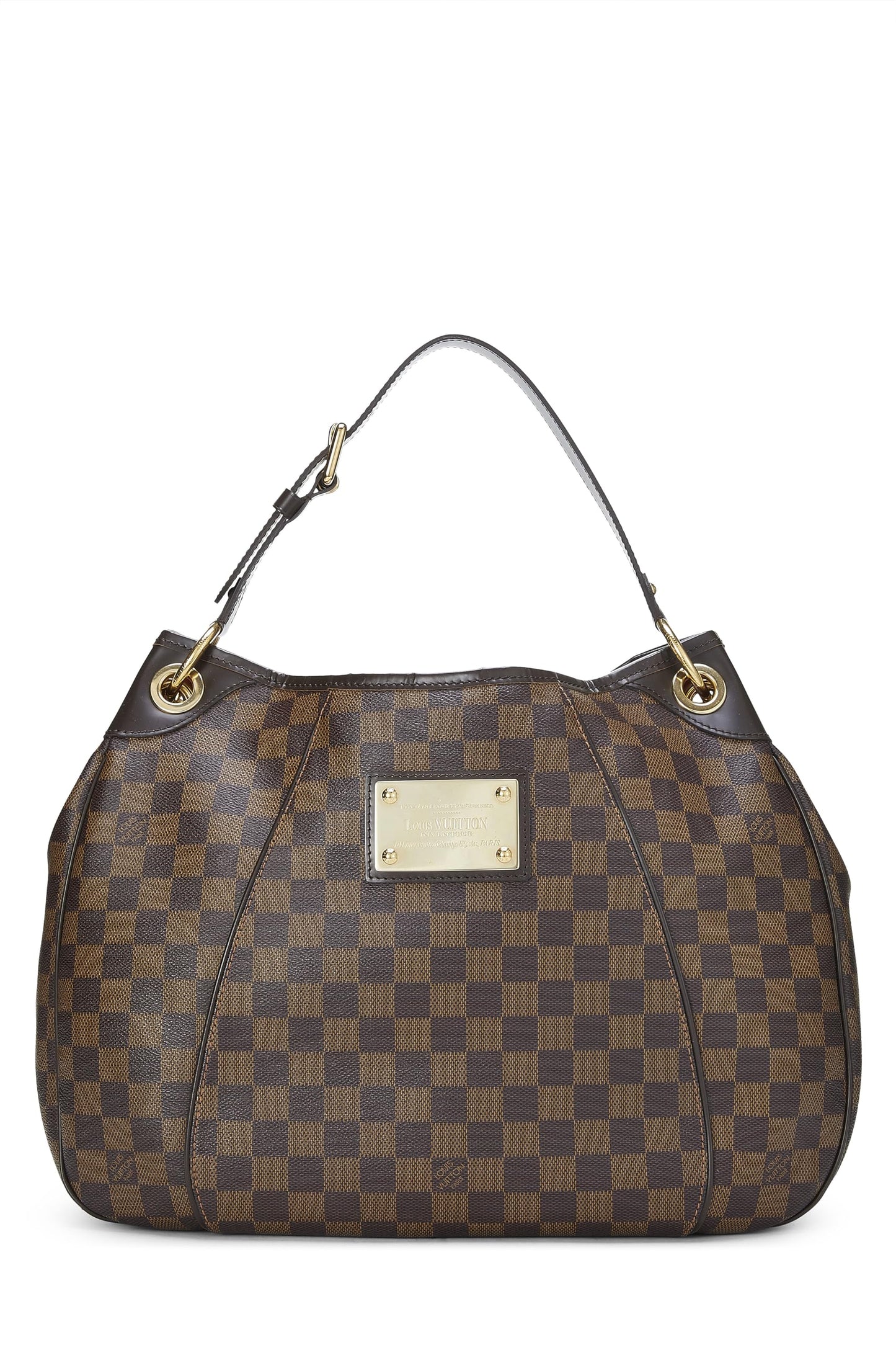 Louis Vuitton, Pre-Loved Damier Ebene Galliera PM, Brown