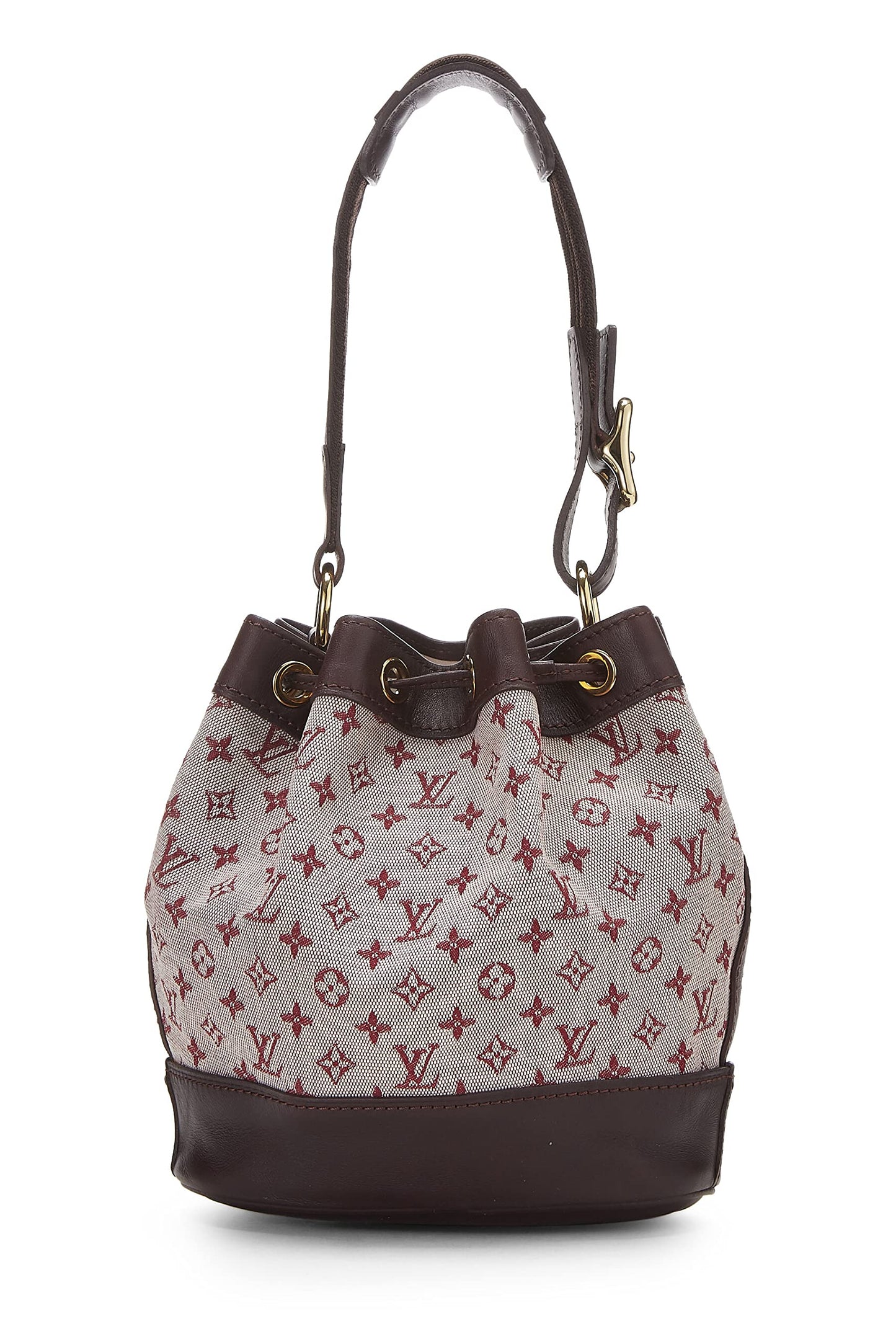 Louis Vuitton, Pre-Loved Burgundy Mini Lin Noelie, Burgundy