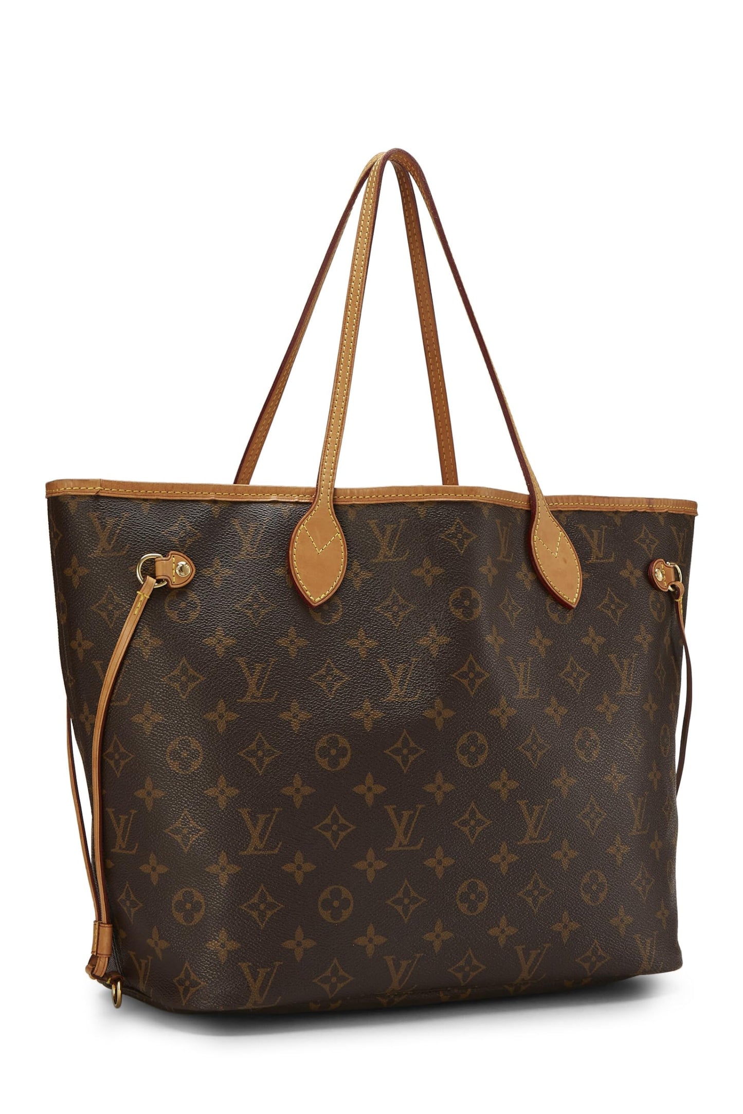 Louis Vuitton, Neo Neverfull MM en toile Monogram d'occasion, jaune