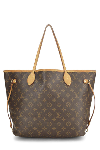 Louis Vuitton, Pre-Loved Pink Monogram Canvas Neo Neverfull MM, Pink