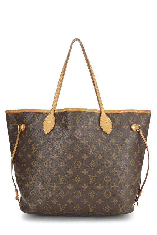 Louis Vuitton, Neo Neverfull MM en toile monogram rose d'occasion, rose