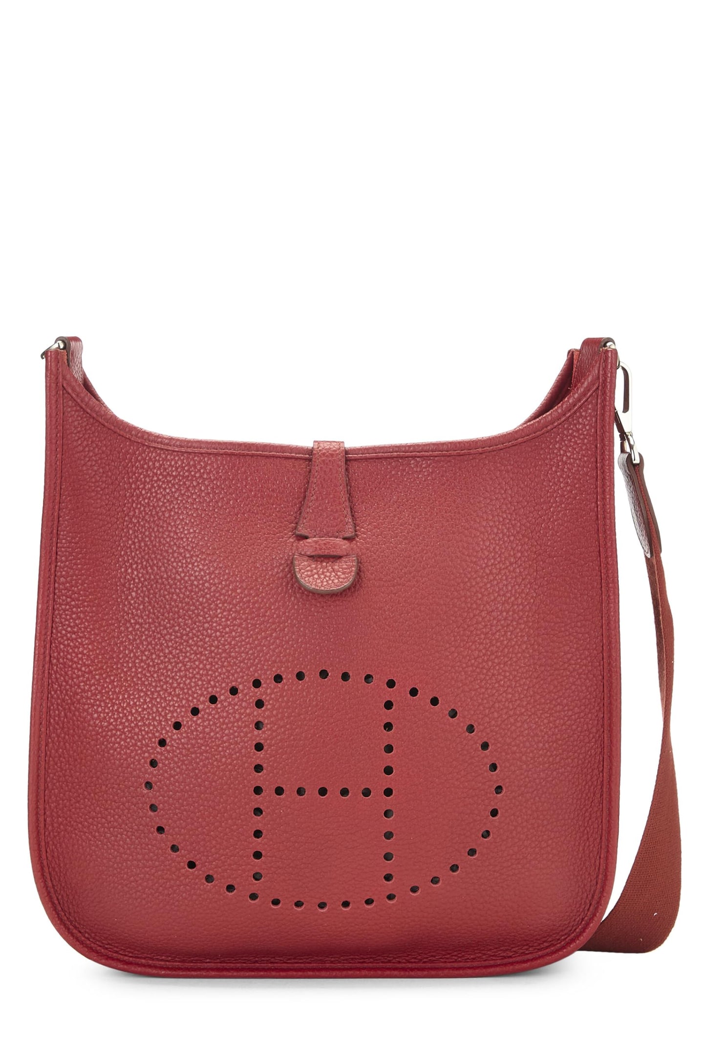 Hermès, Ruby Togo Evelyne III PM d'occasion, Rouge Garance