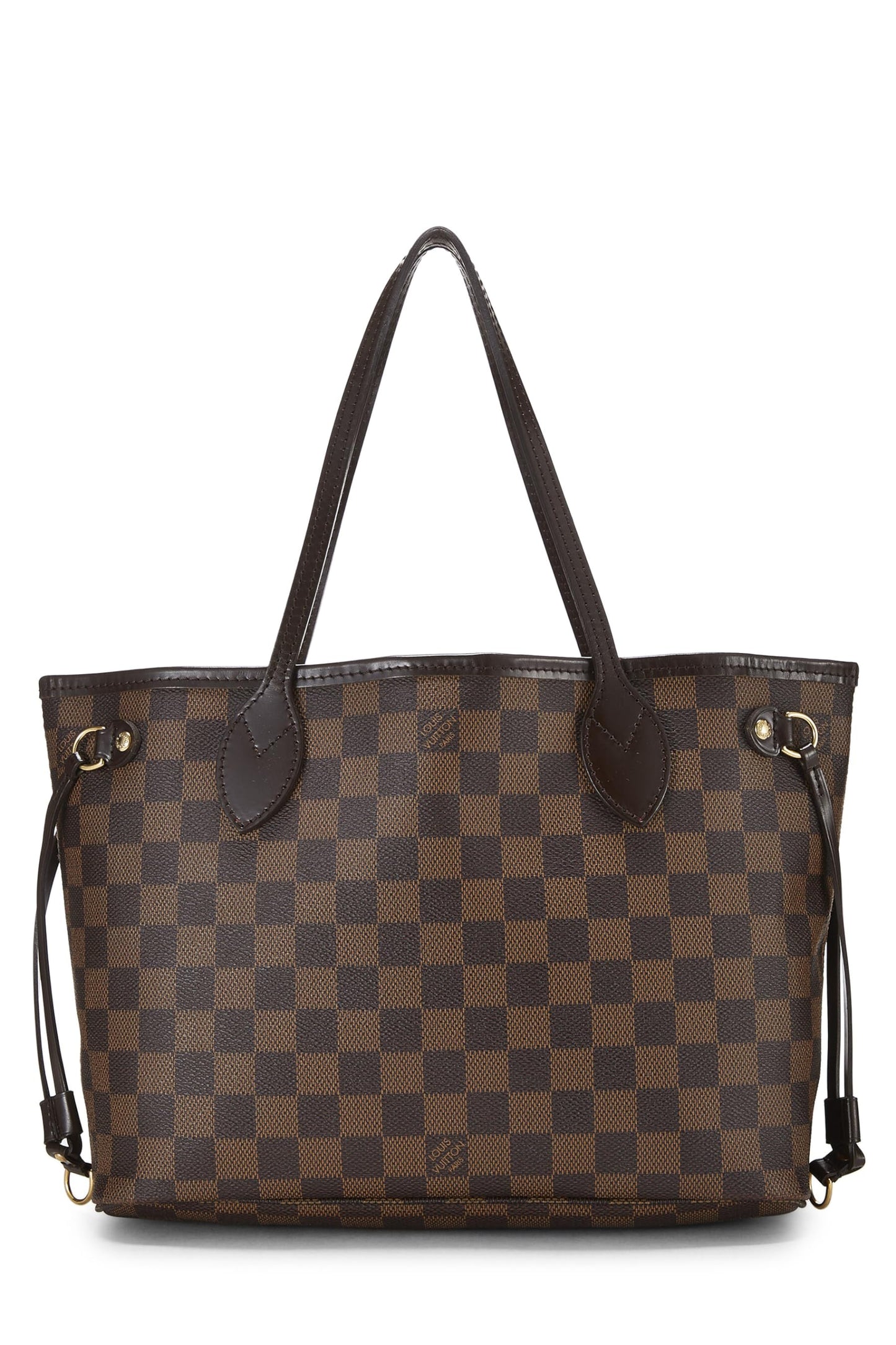 Louis Vuitton, Damier Ebene Neverfull PM pre-amado, Marrón