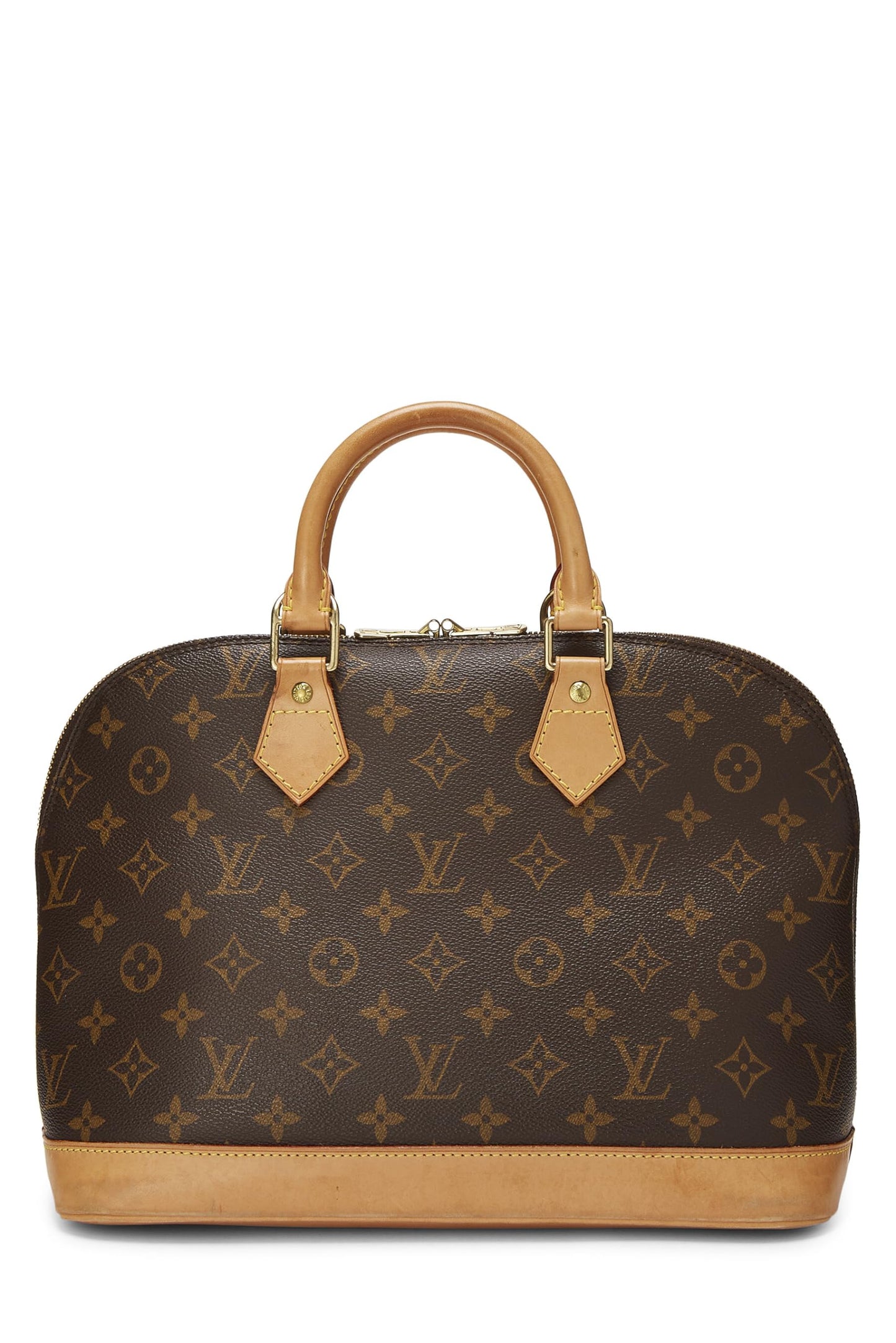 Louis Vuitton, Alma PM en toile Monogram d'occasion, marron