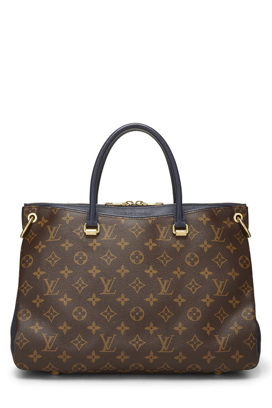 Louis Vuitton, Pre-Loved Navy Monogram Canvas Pallas, Navy