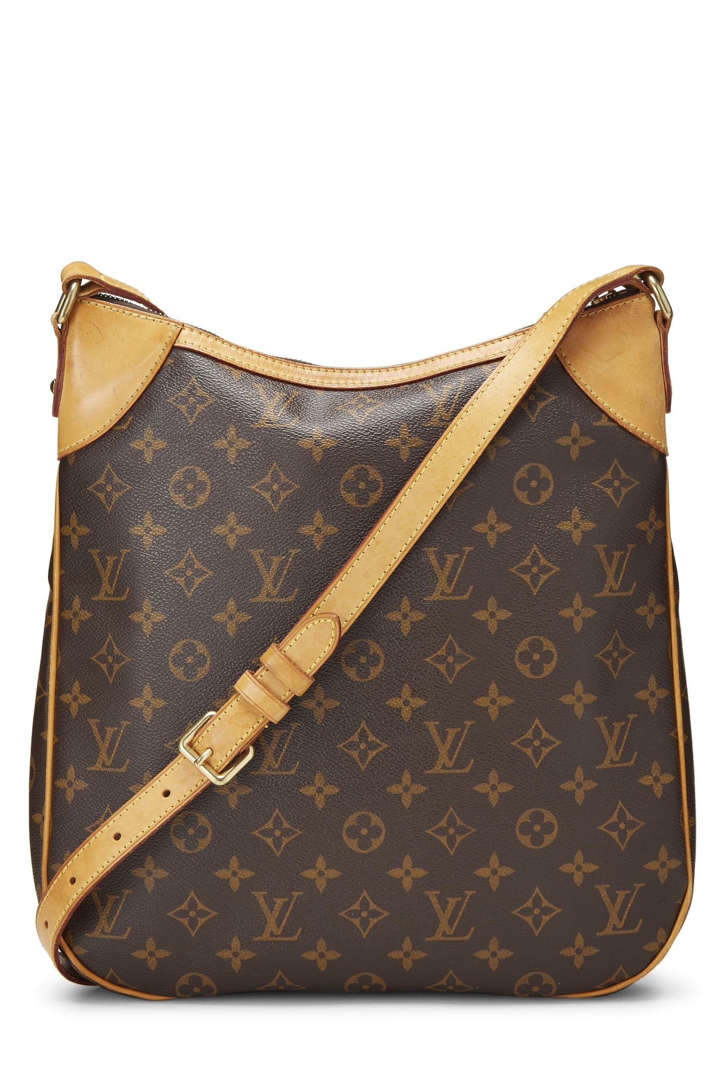 Louis Vuitton, Lienzo con monograma pre-amado Odeon MM, Marrón