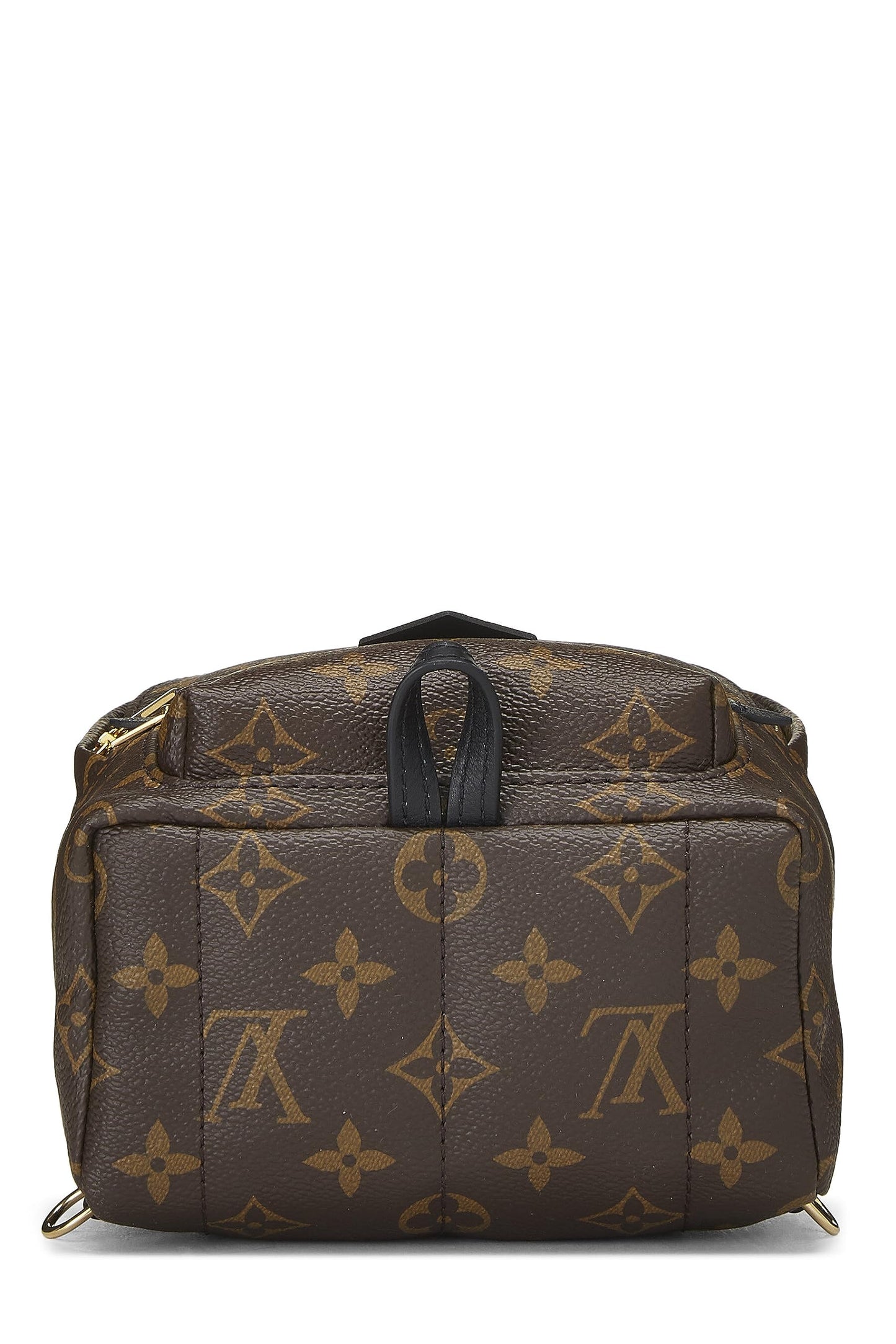 Louis Vuitton, sac à dos Palm Springs Mini en toile Monogram d'occasion, marron