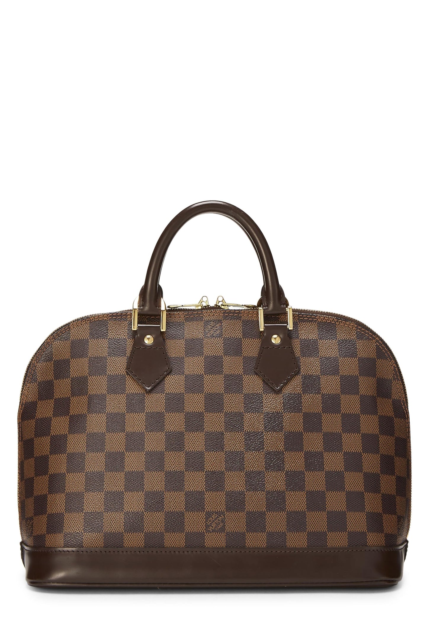 Louis Vuitton, Alma PM Damier Ebène d'occasion, marron