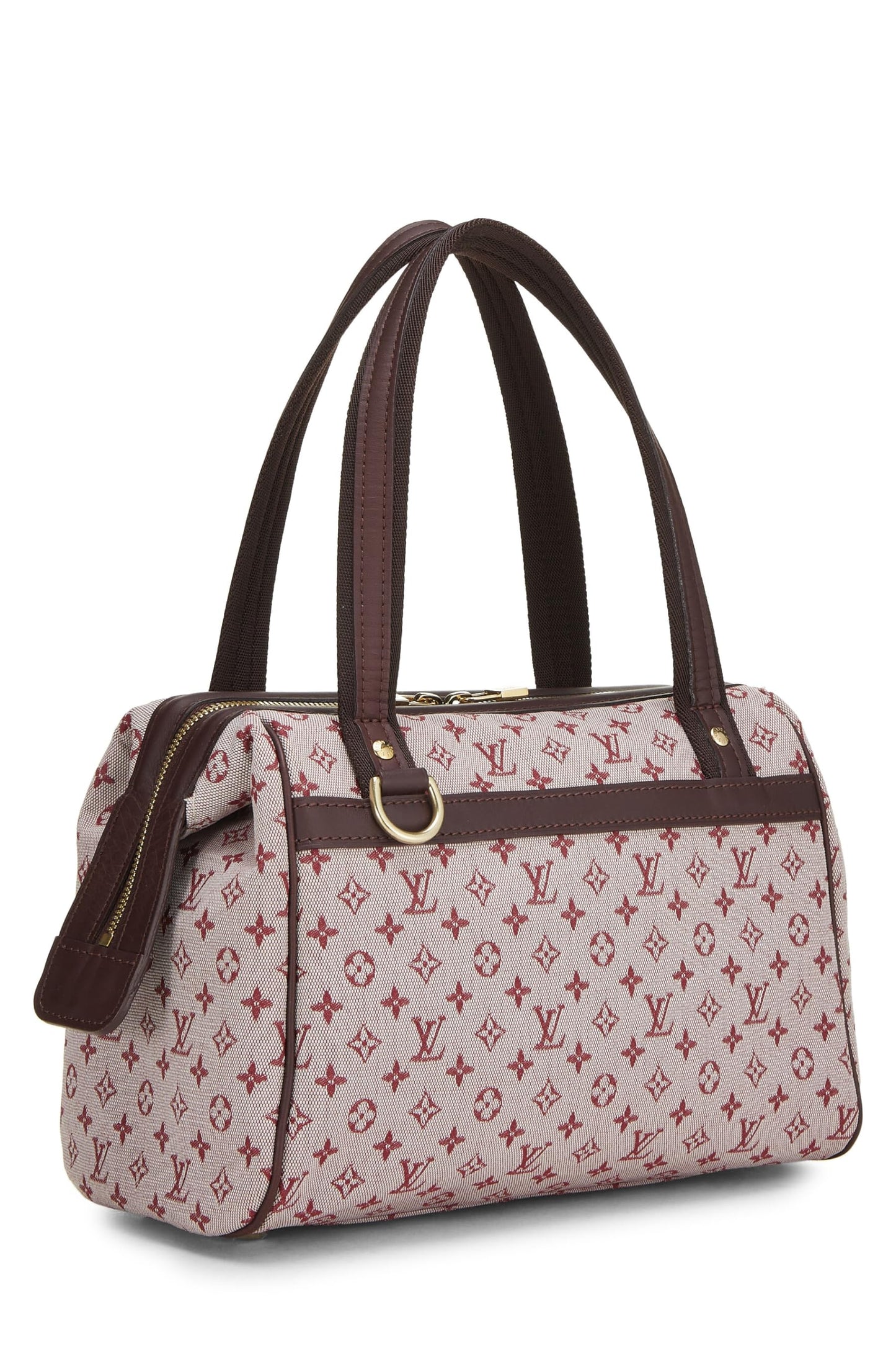 Louis Vuitton, Pre-Loved Burgundy Monogram Mini Lin Josephine PM, Pink