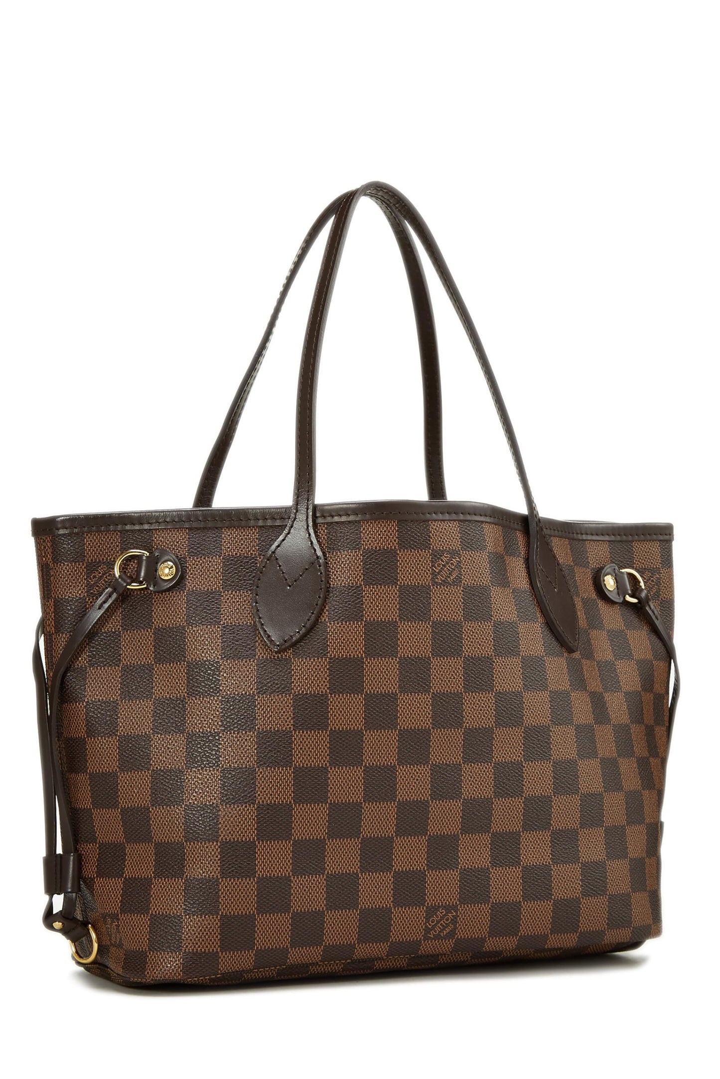 Louis Vuitton, Damier Ebene Neverfull PM d'occasion, marron