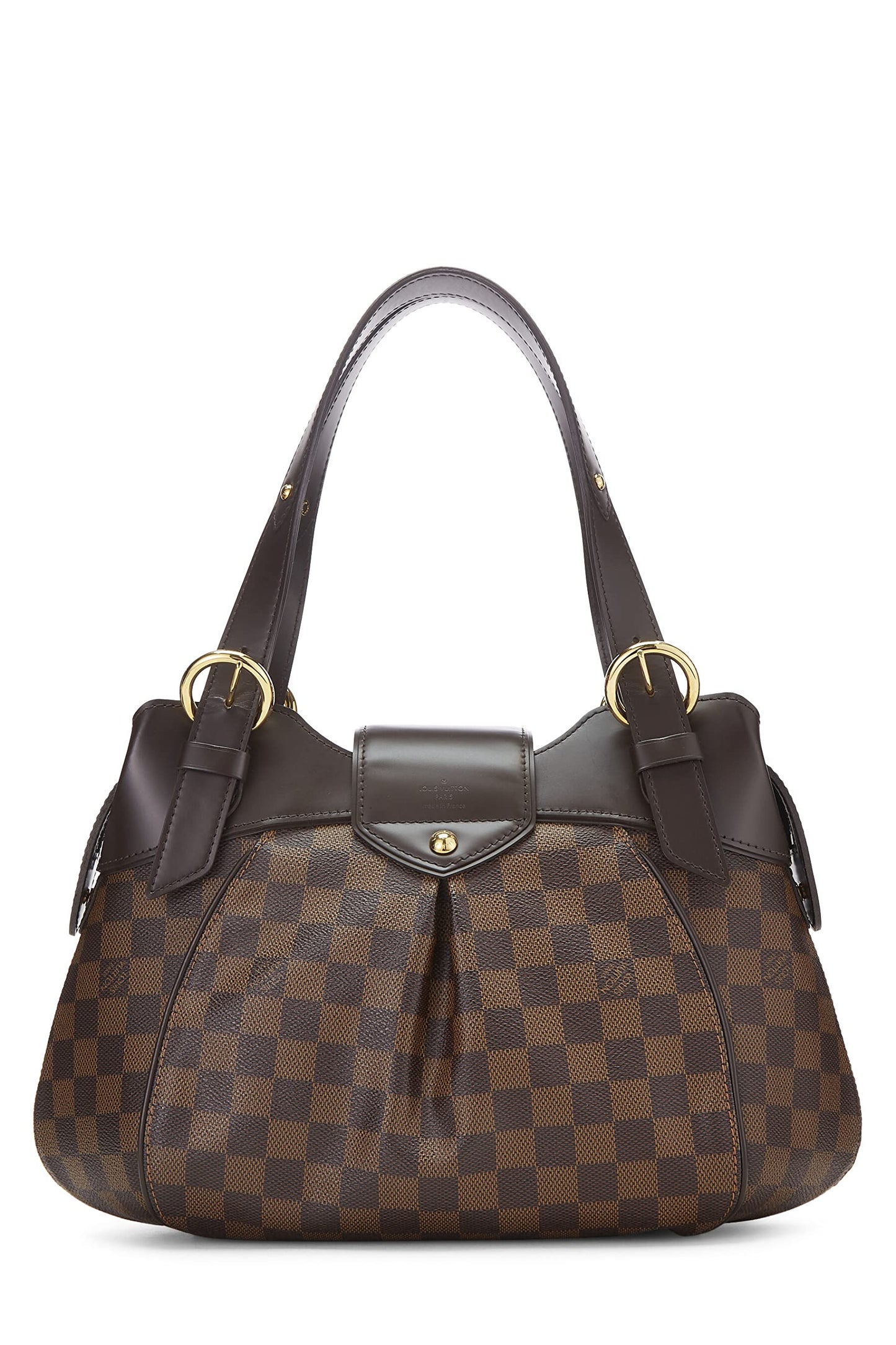 Louis Vuitton, Damier Ebene Sistina PM d'occasion, marron