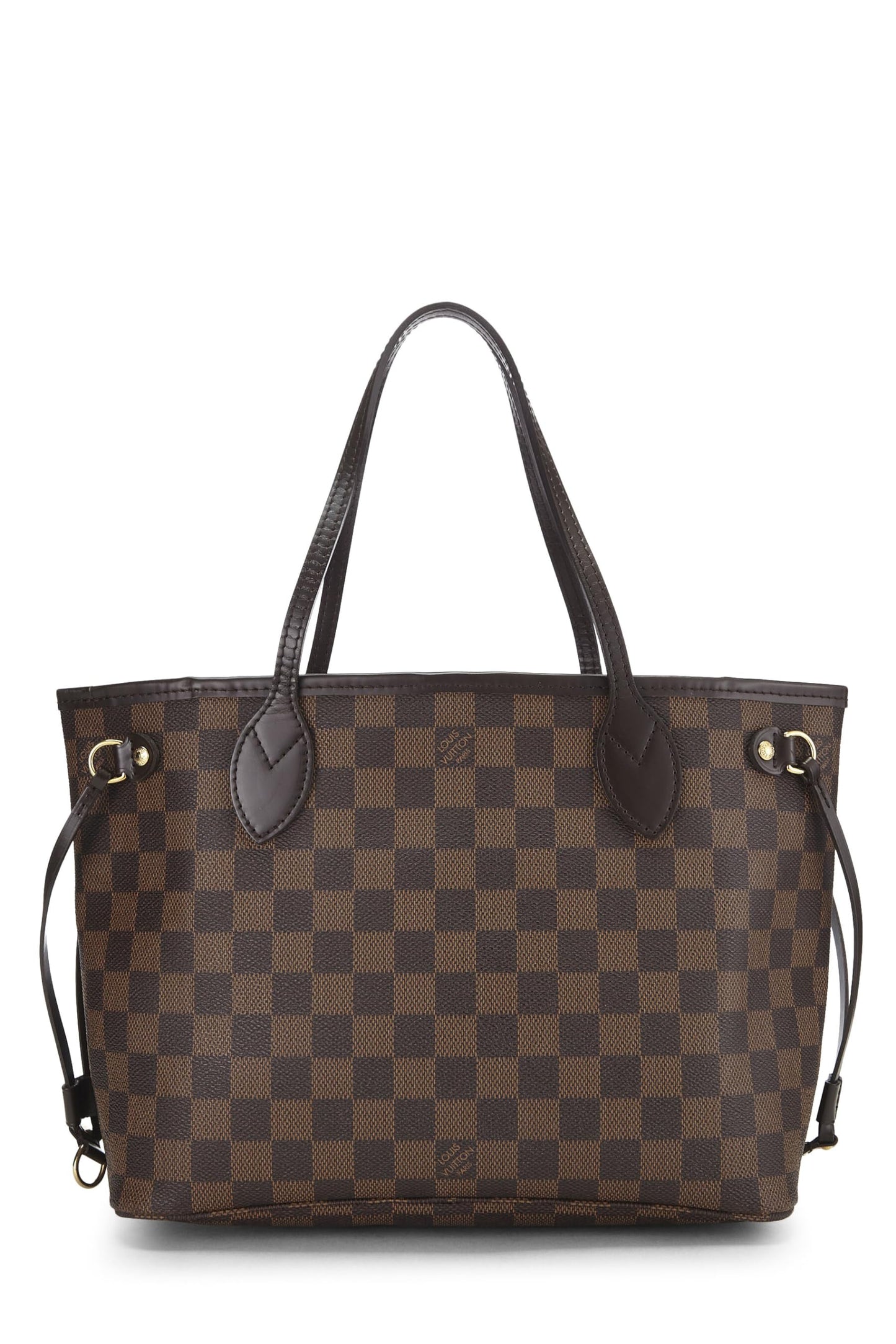 Louis Vuitton, Pre-Loved Damier Ebene Neverfull PM, Brown