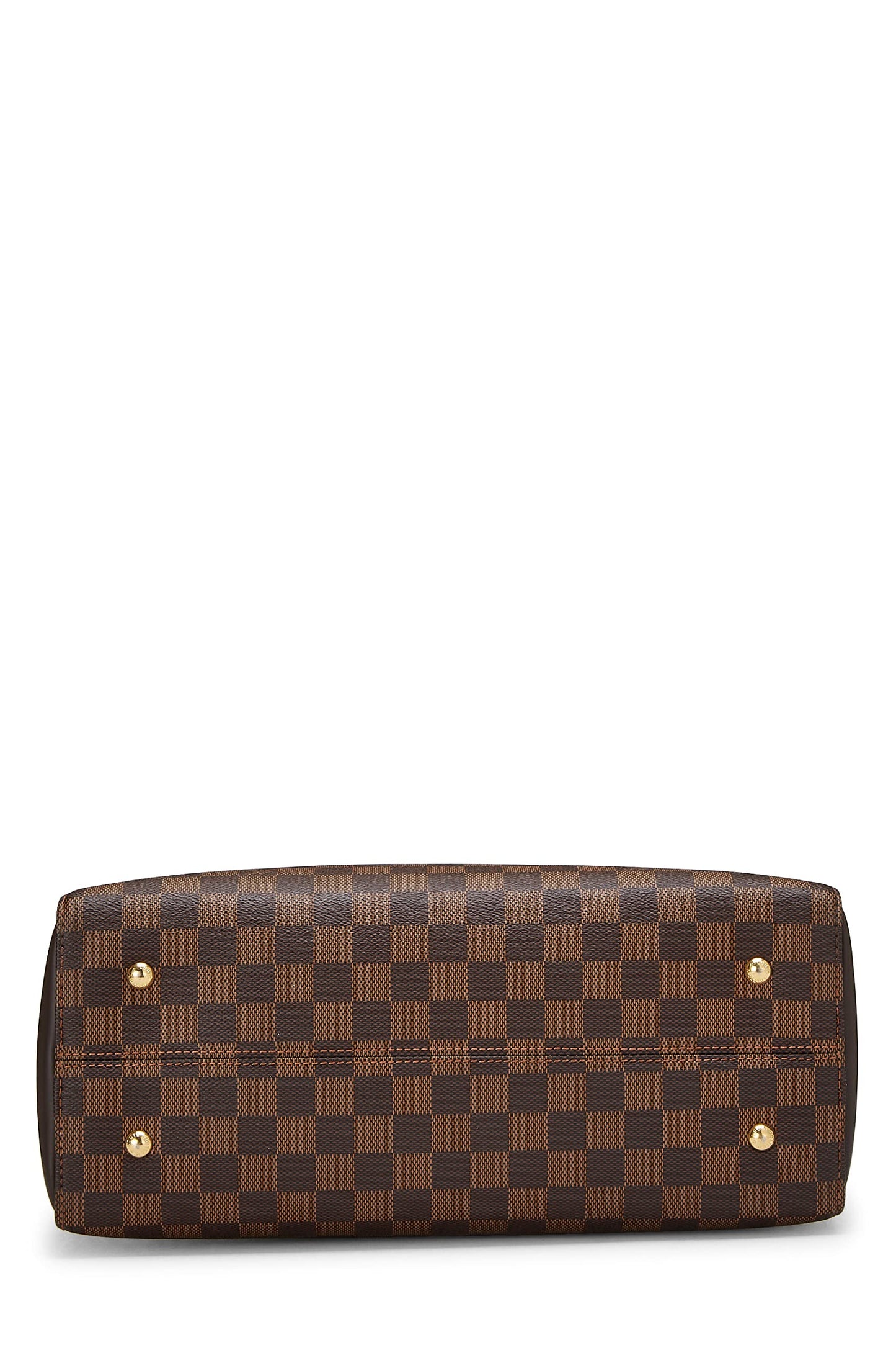 Louis Vuitton, sac bowling Kensington Damier Ebene d'occasion, marron