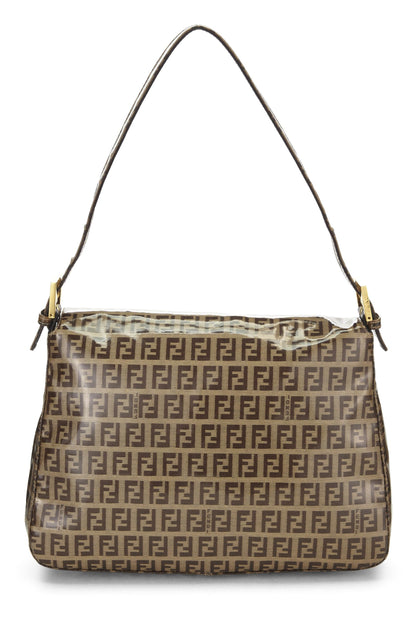 Fendi, Pre-Loved Brown Zucchino Vinyl Mama, Brown