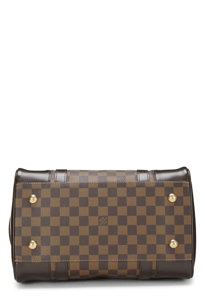 Louis Vuitton, Pre-Loved Damier Ebene Berkeley, Marrón