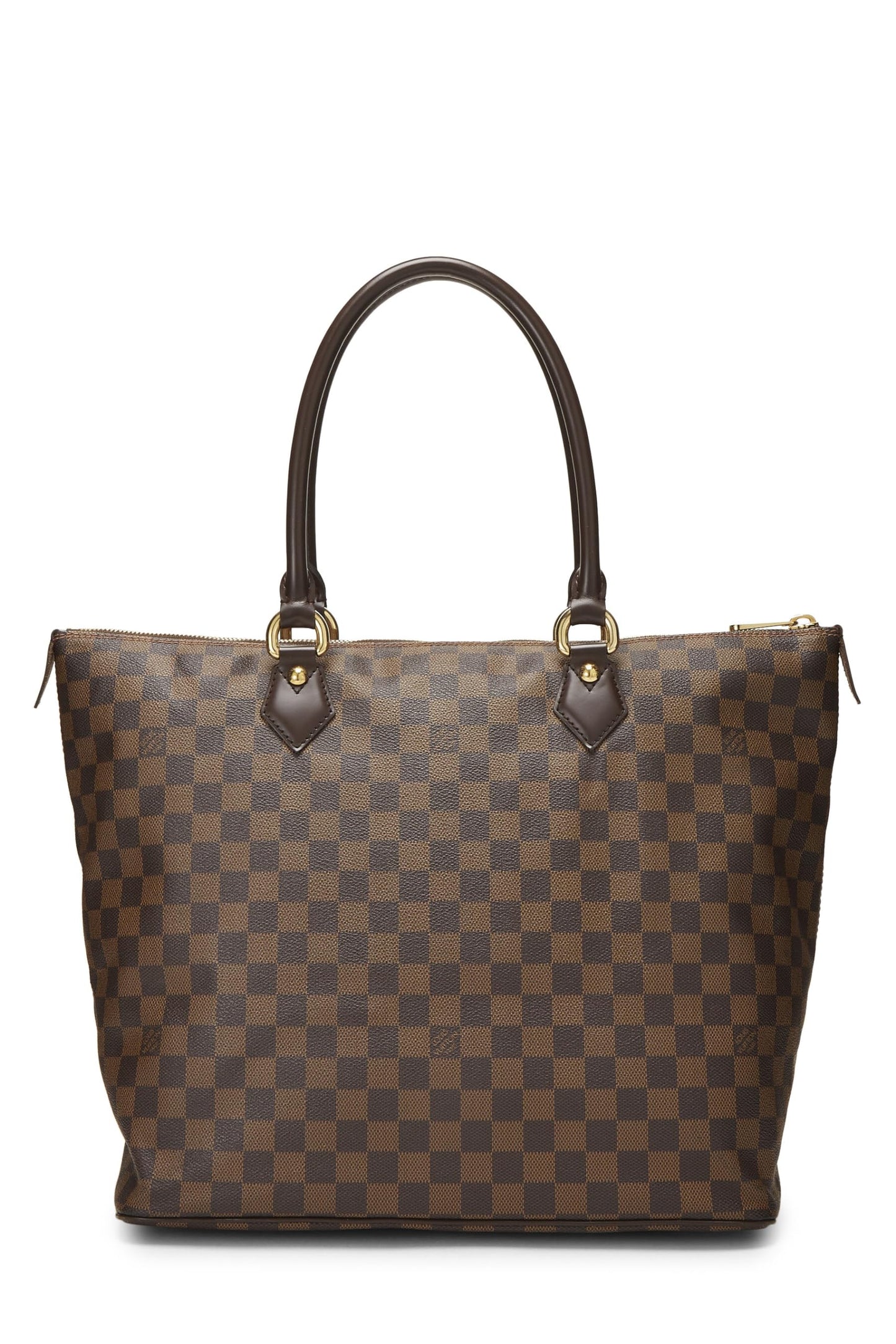 Louis Vuitton, Damier Ebene Saleya GM usado, Marrón