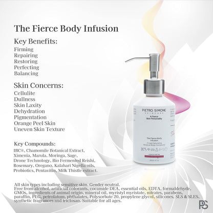 Pietro Simone Skincare, The Fierce Body Infusion, 6.7 FL OZ